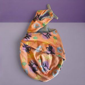 Disney Parks Bolt Baby Plush Swaddle Replacement Blanket Wrap ONLY Orange